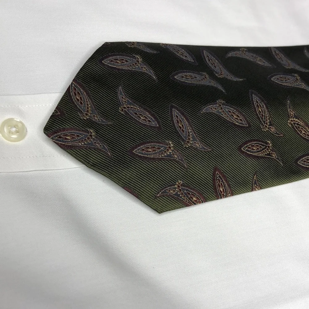 Burberry Vintage Printed Silk Tie